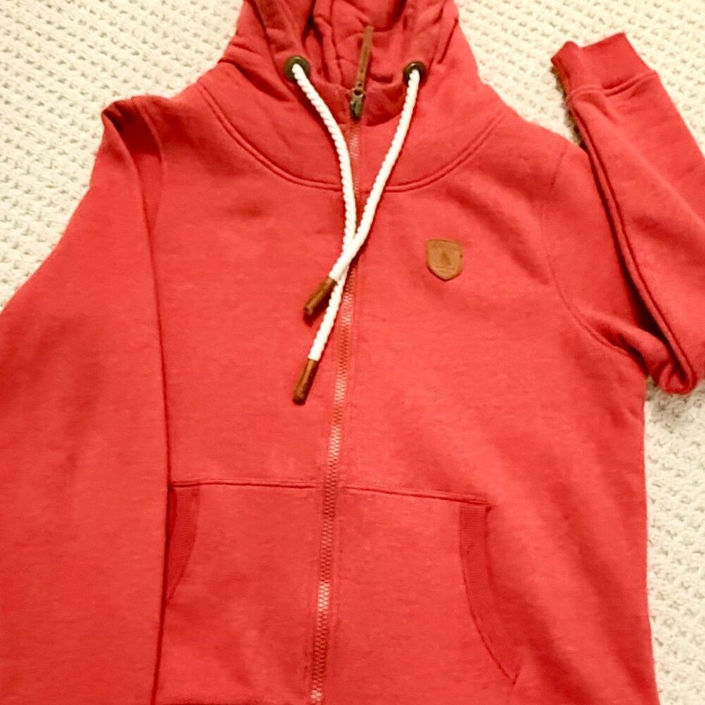 Wanakome Men's Hooded Full Zip Sweatshirt